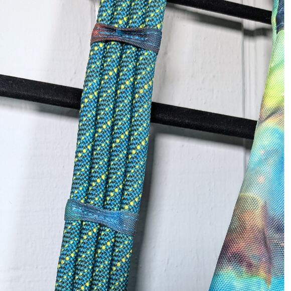Kavu Blue Galaxy Pattern Rope Sling Bag Shoulder Backpack Travel Hiking main image 2
